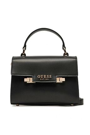 کیف دوشی مشکی زنانه چرم مصنوعی Guess - کد 919755688