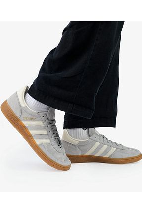 کفش اسنیکر طوسی زنانه بند دار adidas - کد 901357460