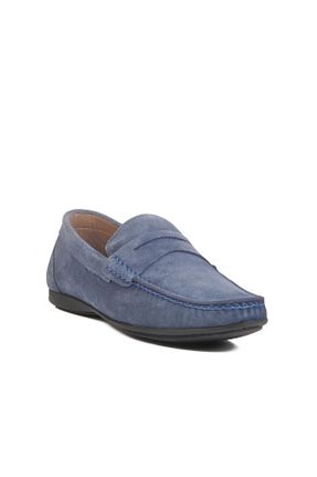 کفش کژوال رنگی مردانه چرم خالص WALKWAY - کد 935837734