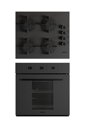 ست هود و اجاق گاز طوسی گارانتی نمایندگی رسمی KUMTEL - کد 935949301