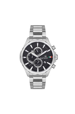 ساعت مچی مشکی مردانه 41-46 میلی متر Sergio Tacchini - کد 879404386