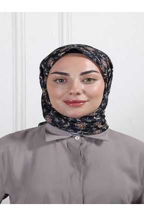 روسری مشکی پنبه ای locella - کد 935857265