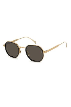 عینک آفتابی طوسی مردانه UV400 David Beckham - کد 378756153