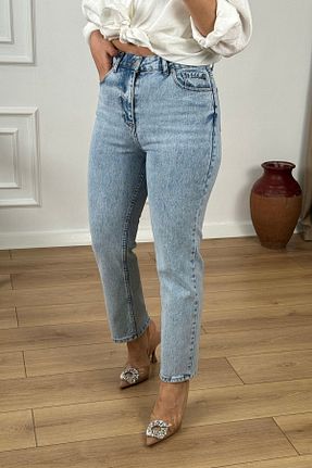شلوار جین آبی زنانه پاچه تنگ Suzi - کد 935876102