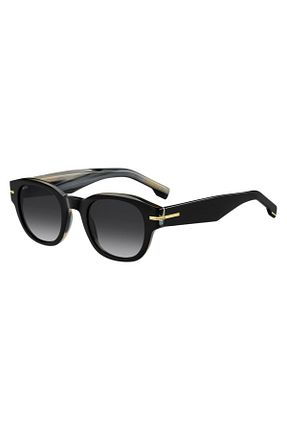 عینک آفتابی مشکی مردانه 58 Hugo Boss - کد 896707370