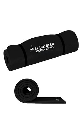 تشک و زیرانداز پیلاتس مشکی 10 میلی متر BLACK DEER - کد 803989376