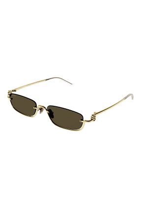 عینک آفتابی قهوه ای زنانه 55 Gucci - کد 688642266