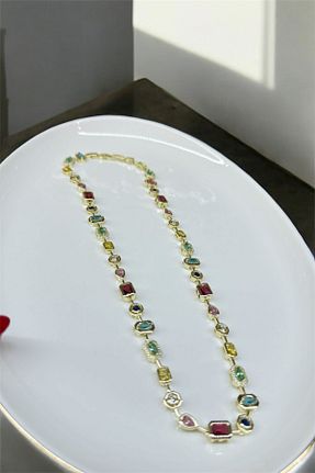 گردنبند استیل ( فولاد ) رنگی استیل (فولاد) Feraye Aksesuar - کد 935886396