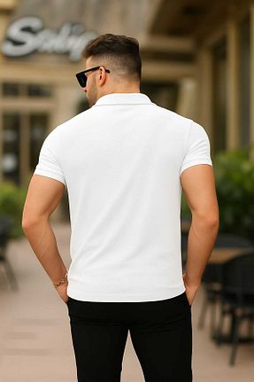 پیراهن سفید مردانه اسلیم فیت ROCKBLACK - کد 822422850