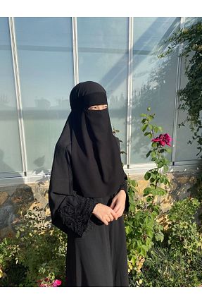 دستمال گردن مشکی زنانه پنبه ای NAKŞİDİL - کد 442954161
