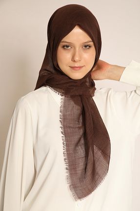 روسری قهوه ای %100 پنبه BERCHEM SCARF - کد 935914828