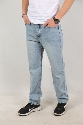 شلوار جین آبی مردانه پاچه پهن Ofzensport - کد 924455752
