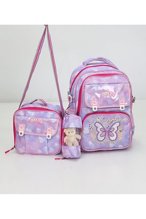 کیف مدرسه صورتی بچه گانه پارچه ای Probag - کد 935992330