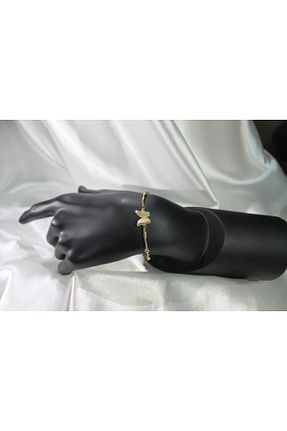 دستبند استیل (فولاد) زرد استیل ضد زنگ TEDDY JEWELLRY - کد 935993400