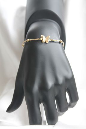 دستبند استیل (فولاد) زرد استیل ضد زنگ TEDDY JEWELLRY - کد 935993400