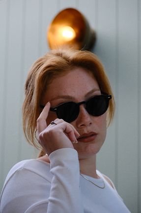 عینک آفتابی مشکی زنانه 50 BAPPİR - کد 935993332