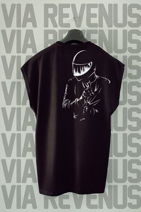 تیشرت مشکی زنانه Relaxed Vordevia - کد 935992477