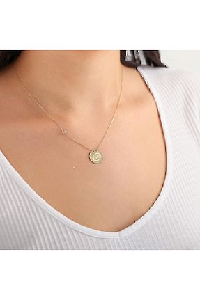 گردنبند طلا زرد زنانه 14 عیار Altınbaş - کد 46277137