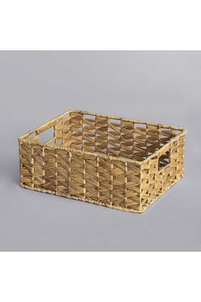 سبد قهوه ای حصیر Linens - کد 893795599