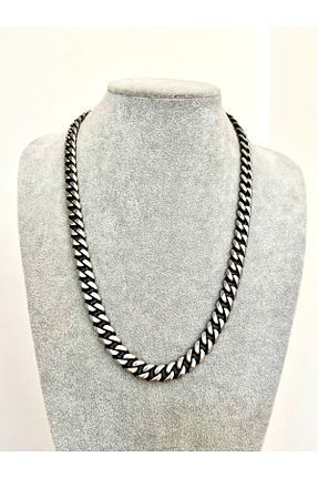 گردنبند استیل ( فولاد ) طوسی زنانه استیل ضد زنگ Açıkmeşe Ev Yaşam Ürünleri - کد 936090313