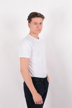 تیشرت سفید مردانه رگولار Five Pocket - کد 936190913