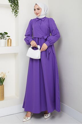 لباس حجاب بنفش زنانه رگولار Bestenur - کد 936157322