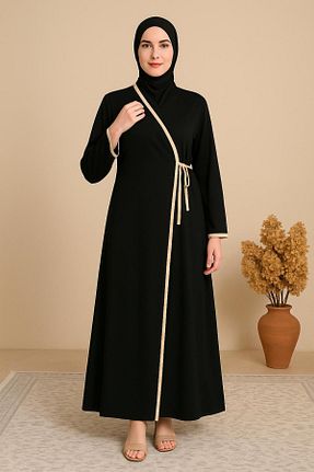 لباس حجاب مشکی زنانه رگولار lumuteks - کد 936089550