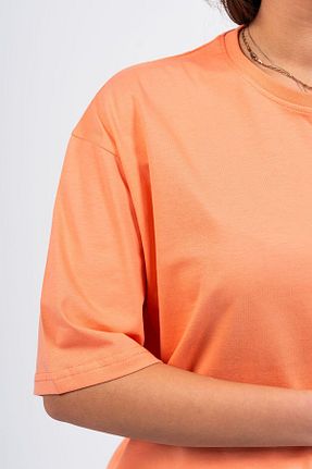 تیشرت رنگی زنانه اورسایز LUMARTA - کد 936192144
