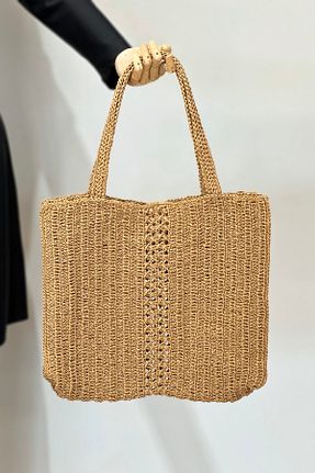 کیف ساحلی قهوه ای زنانه حصیر Remsa Mayo - کد 936170274
