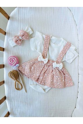 لباس صورتی بچه گانه بافتنی NUNU BABY - کد 936696213