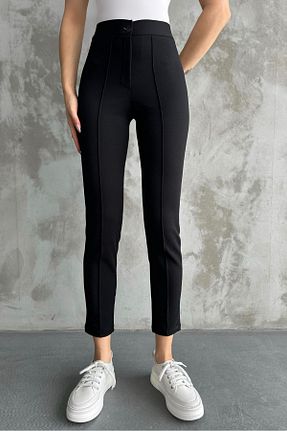 شلوار مشکی زنانه پارچه macharel jeans - کد 329973972