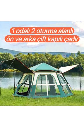 چادر سبز 4 Kişilik ve üstü SHUFA - کد 936191555