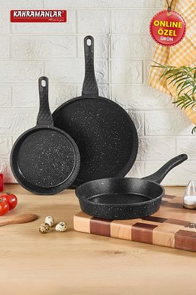 ماهیتابه مشکی زیره نچسب Kahramanlar - کد 810275160