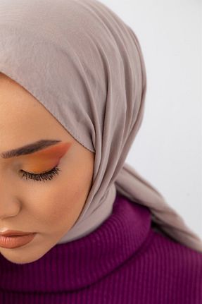 شال بژ زنانه پنبه پلی استر Silk Home - کد 408272724