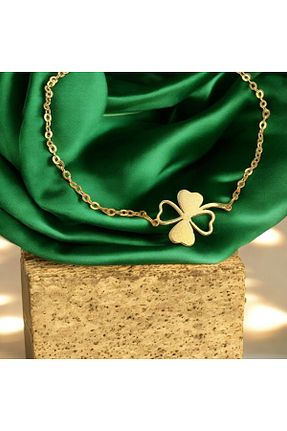 دستبند جواهر طلائی زنانه روکش طلا JEICON ATELIER - کد 882194008