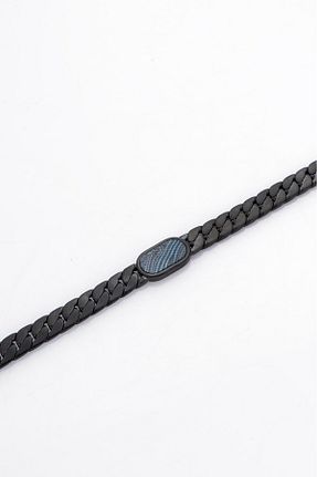 دستبند استیل (فولاد) رنگی مردانه استیل (فولاد) UKHWD SUPPLY - کد 844751964