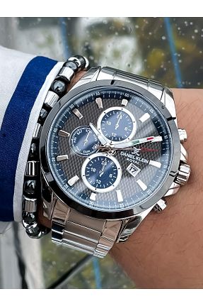 ساعت مچی طوسی مردانه 41-45 میلی متر Daniel Klein - کد 924566760