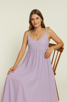 لباس بارداری بنفش بافتنی Lyn Mama - کد 922752332