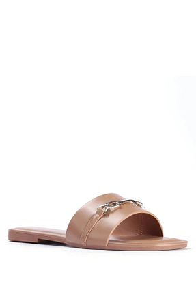 دمپائی زرد زنانه پاشنه تخت Nine West - کد 932169805