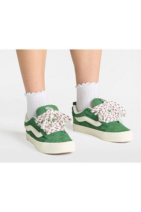کفش اسنیکر سبز مردانه بند دار Vans - کد 936249018
