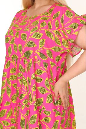 لباس صورتی زنانه بافتنی mervemoda - کد 936703791