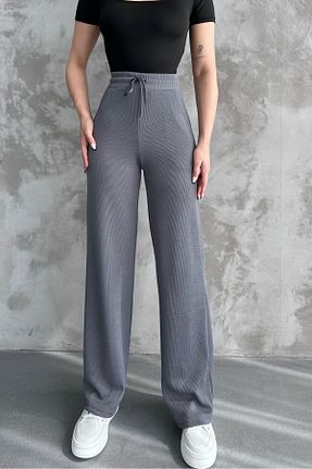 شلوار طوسی زنانه پنبه - پلی استر - الاستین macharel jeans - کد 683147907