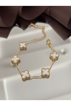 دستبند جواهر قرمز زنانه استیل (فولاد) Genel Markalar - کد 856763984
