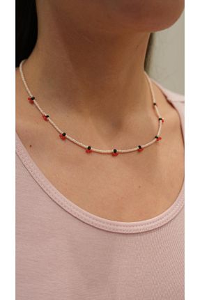 گردنبند جواهر رنگی زنانه منجق Jerie - کد 936263762