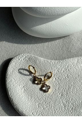 گوشواره جواهر رنگی زیرکن PERİDA - کد 936267774