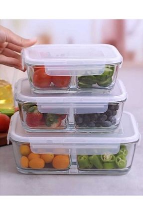 ظرف نگهداری نارنجی شیشه LAV - کد 898652007