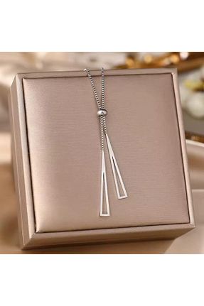 گردنبند استیل ( فولاد ) طلائی زنانه استیل (فولاد) SONES - کد 936422527