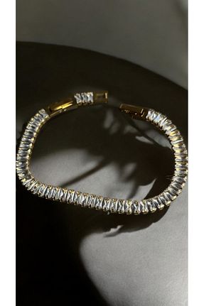 دستبند استیل (فولاد) قهوه ای زنانه استیل ضد زنگ İNN JEWELLERY - کد 936423748