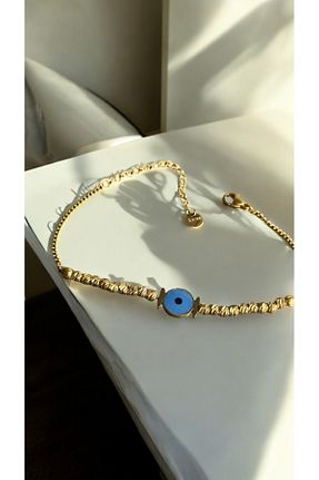 دستبند استیل (فولاد) مشکی زنانه استیل ضد زنگ İNN JEWELLERY - کد 936435487
