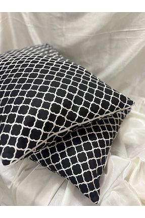روکش بالش مشکی Poplin VODDİ - کد 864205619
